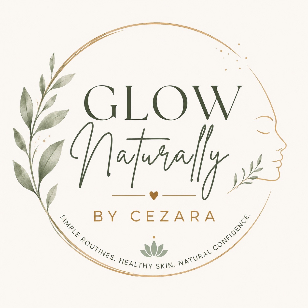 Glow Naturally by Cezara brand logo