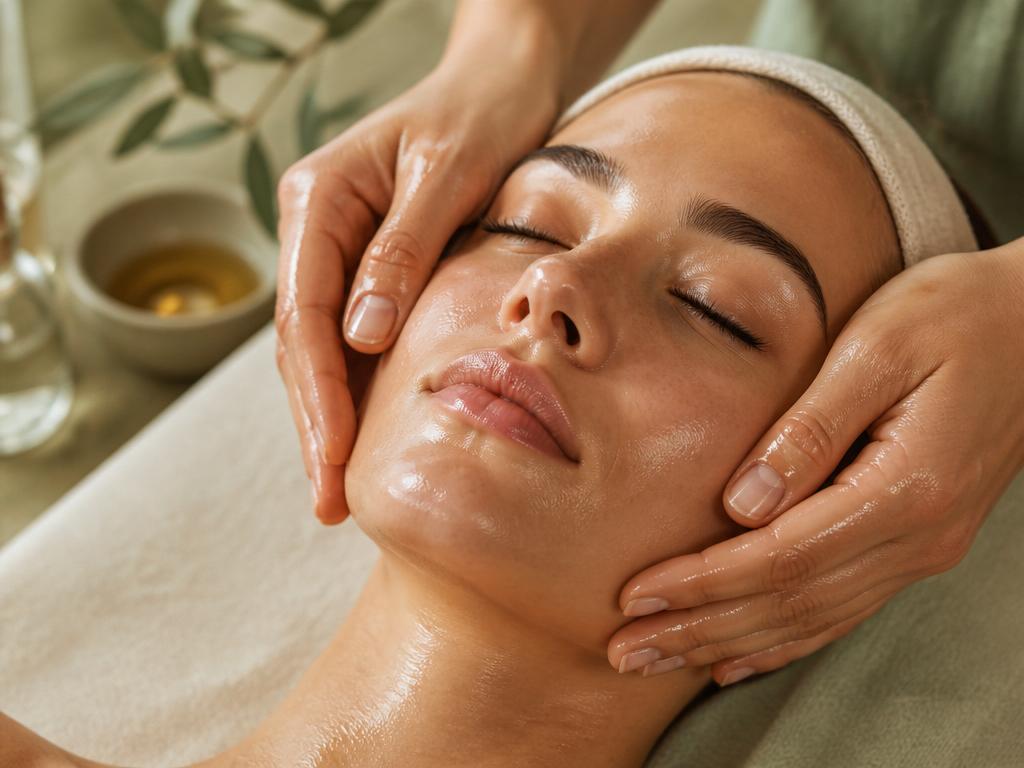 Facial Massage for Relaxation & Glow